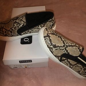 NIB Snakeskin Shoes/Slip On Size 10
